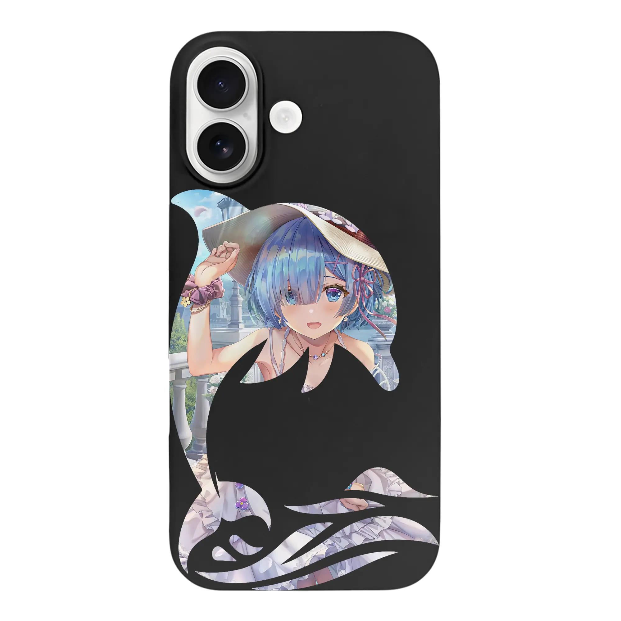 リゼロ グッズ レム - iPhone 17 シリーズ シリコンケース 薄型 耐衝撃 指紋防止 ソフトタッチカバー 精密フィット 傷防止 保護ケース iPhone 17/17 Air/17 Pro/17 Pro Max 対応